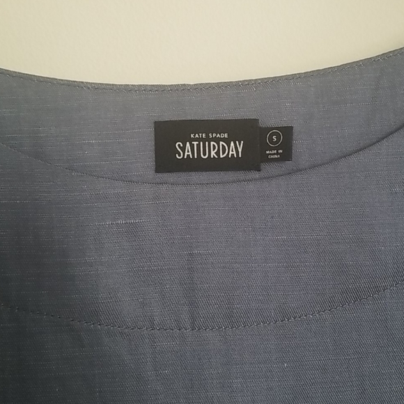 Cropped Chambray KATE SPADE Blouse - Picture 2 of 3